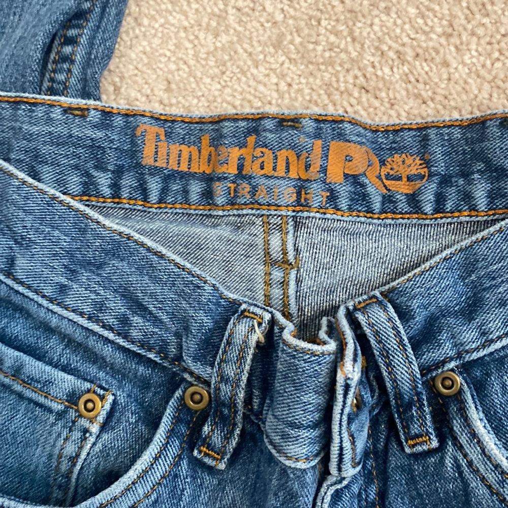 Timberland Pro Mens Denim Work Pants 32x32